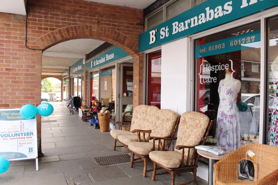 St Barnabas Hospice charity shop, Durrington