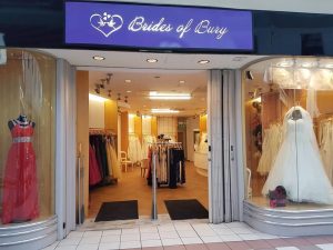 Bury Hospice charity shop, Bridal, Bury