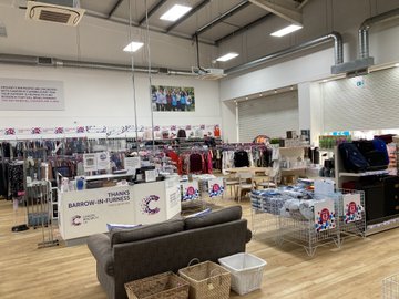 Cancer Research Uk charity Superstore Hindpool Rd Barrow In